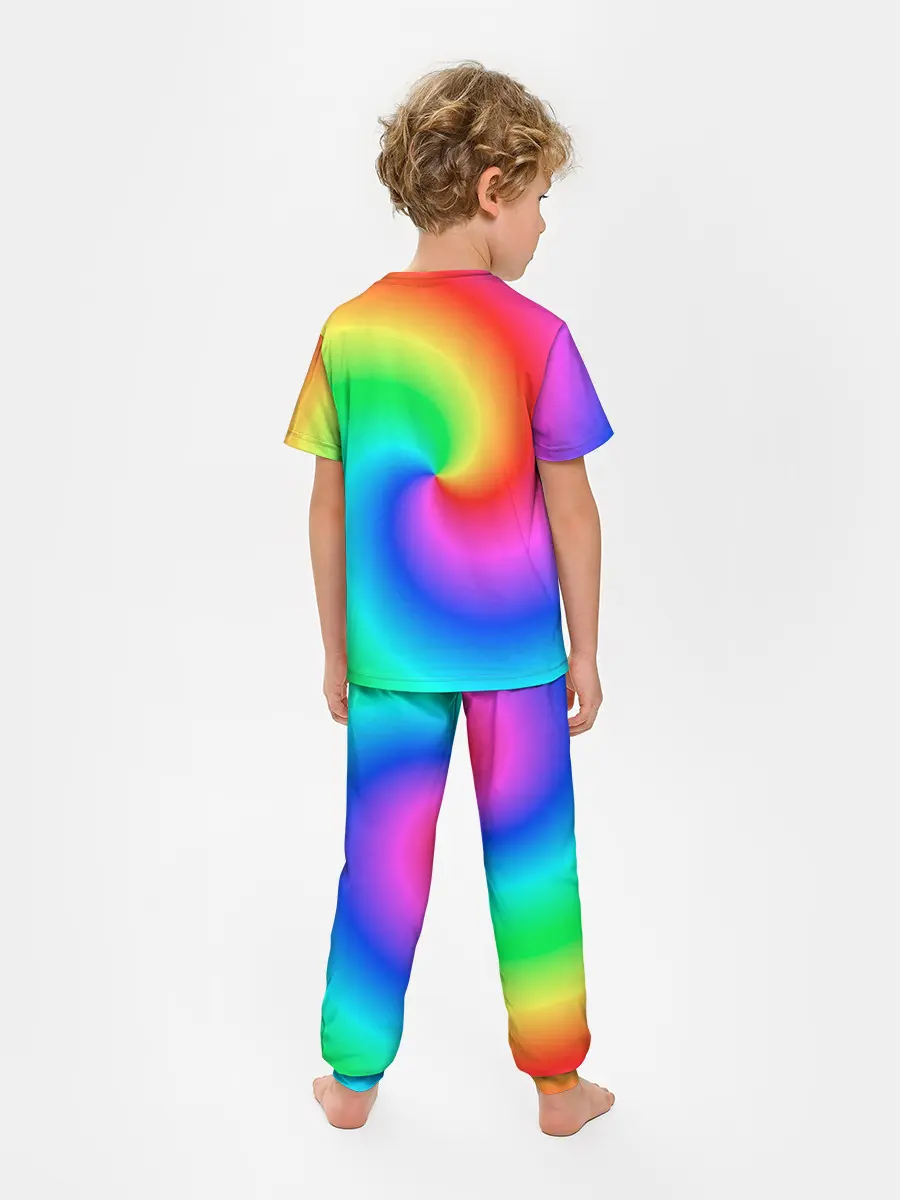 Детская пижама с брюками / Pepe rainbow