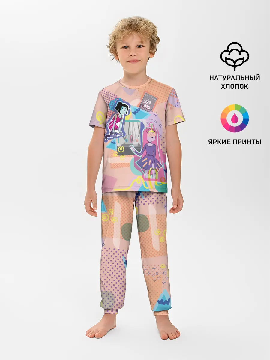 Детская пижама с брюками / Принцесса Бубльгум и Марселин