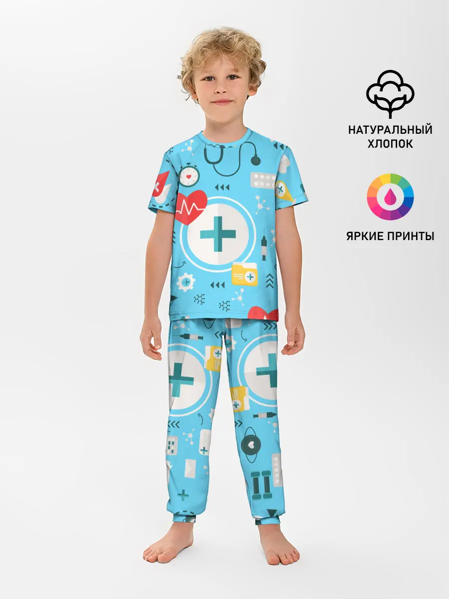 Детская пижама с брюками / Лучший доктор