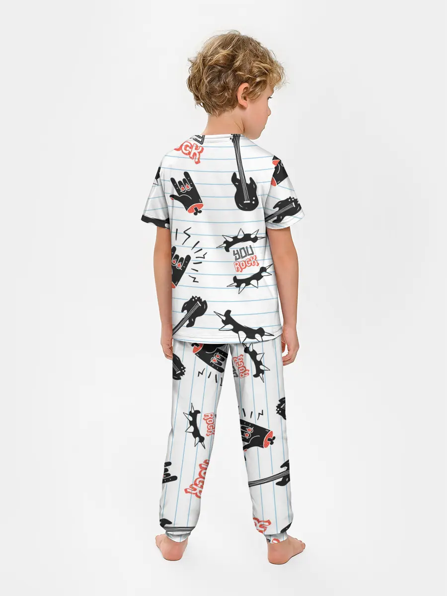 Детская пижама с брюками / Ты рокер
