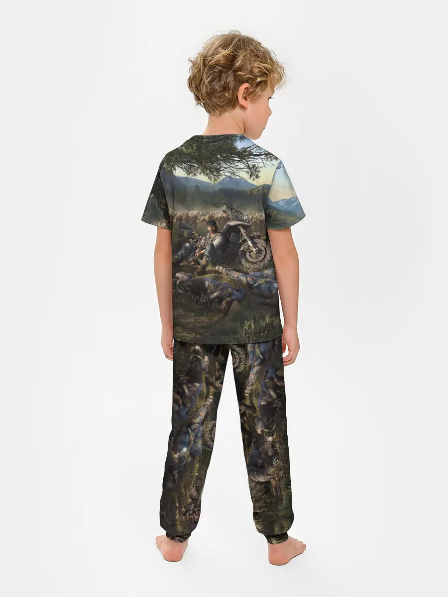 Детская пижама с брюками / Days gone Дикон и толпа фриков
