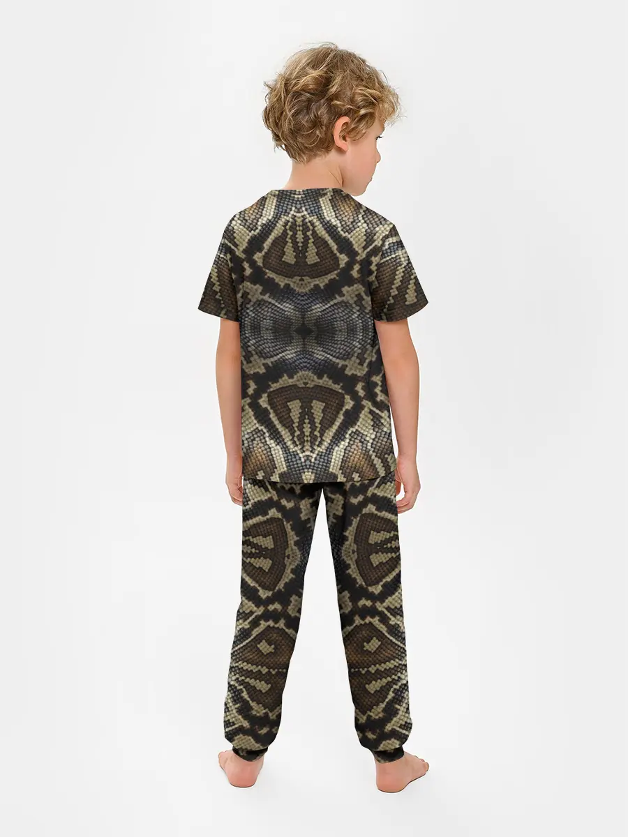 Детская пижама с брюками / Snakeskin