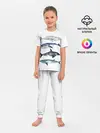 Детская пижама с брюками / киты