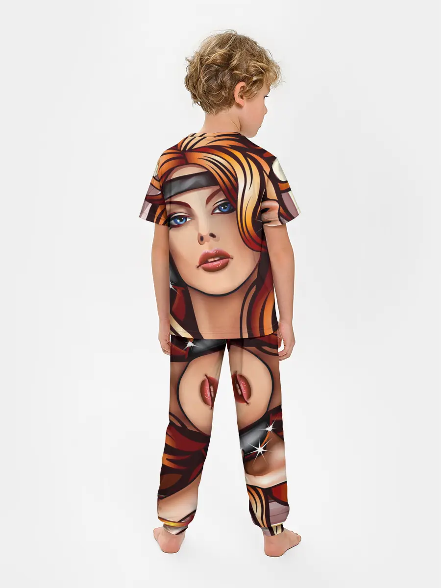 Детская пижама с брюками / ДЕВУШКА