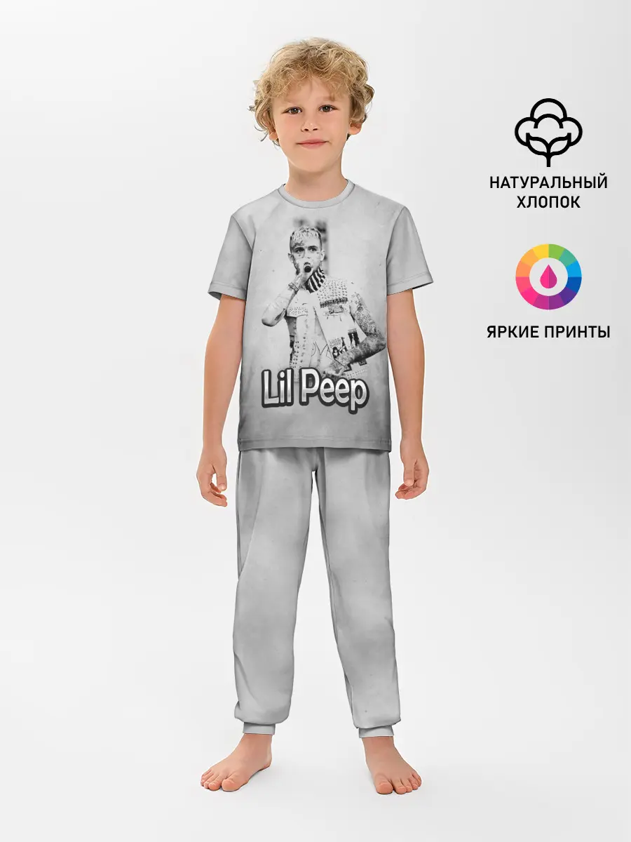 Детская пижама с брюками / Lil Peep