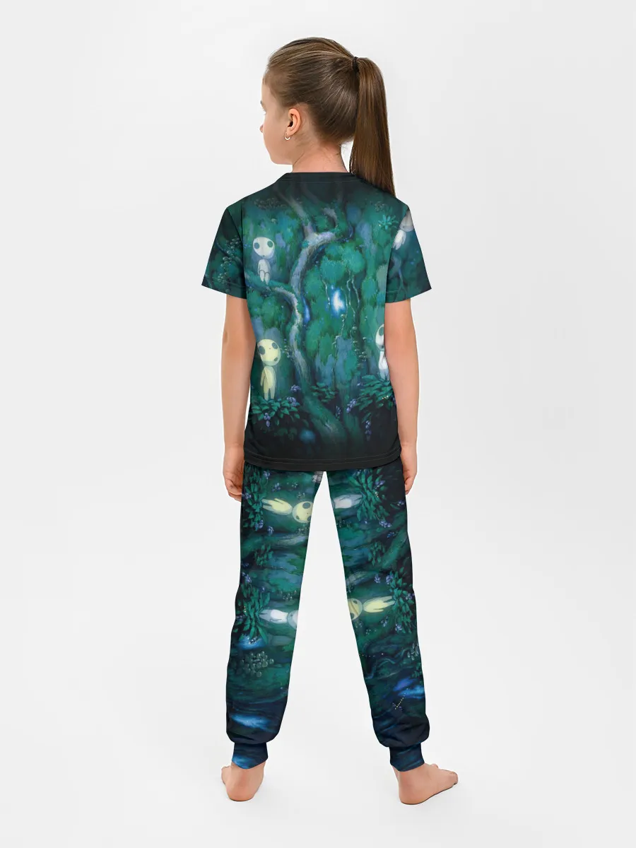 Детская пижама с брюками / принцесса Мононоке_5