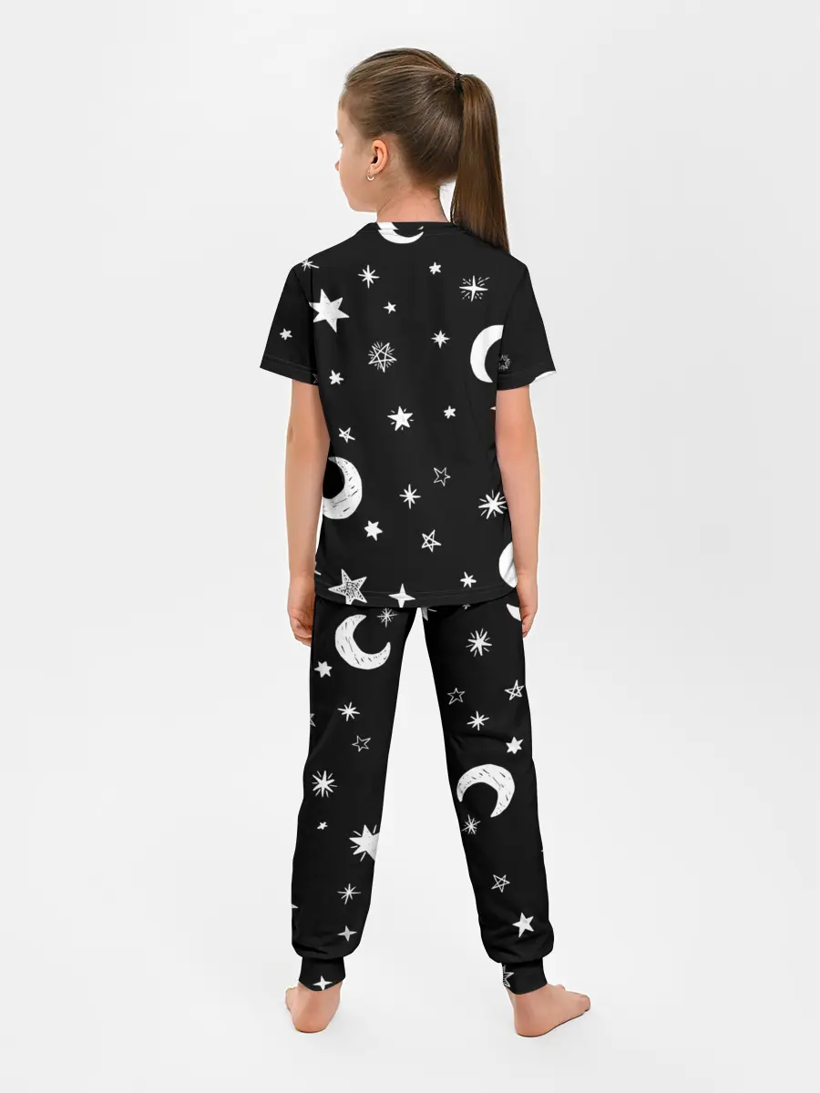 Детская пижама с брюками / Звездное небо