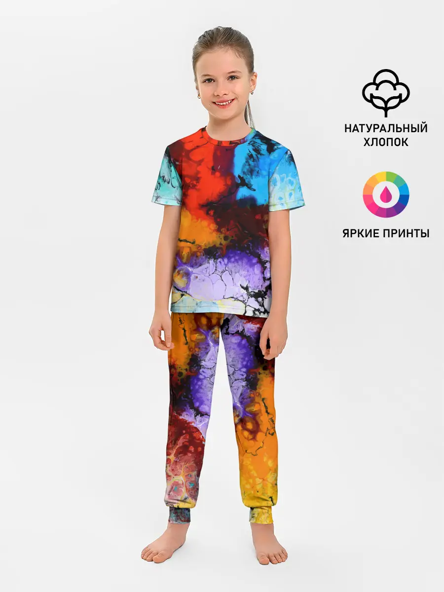 Детская пижама с брюками / Импрессия 2022 vanguard