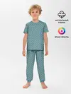 Детская пижама с брюками / Паттерн хомячков