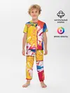 Детская пижама с брюками / Красочное счастье