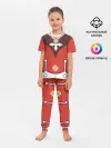 Детская пижама с брюками / КОСТЮМ КЛИ | ГЕНШИН ИМПАКТ
