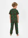 Детская пижама с брюками / Лесной Орнамент | Медведь