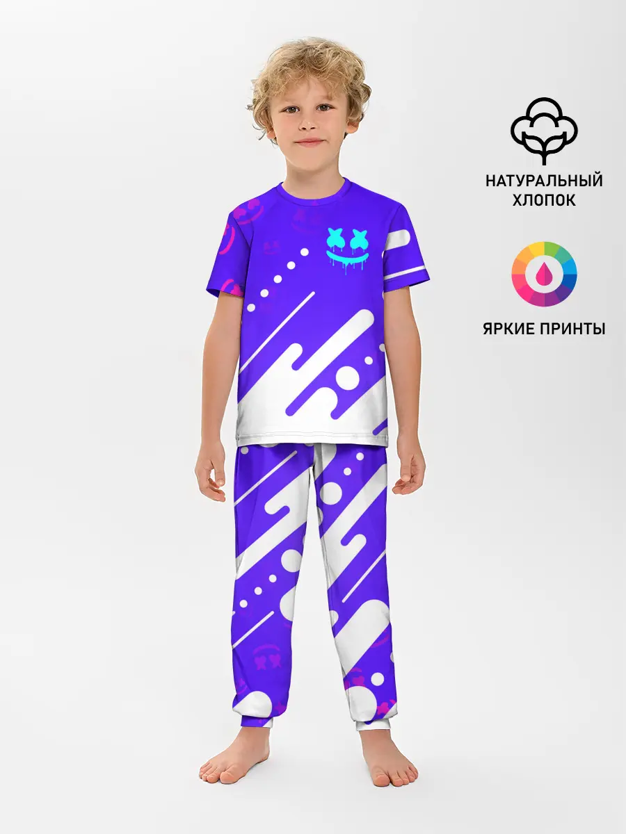 Детская пижама с брюками / MARSHMELLO / МАРШМЕЛЛОУ