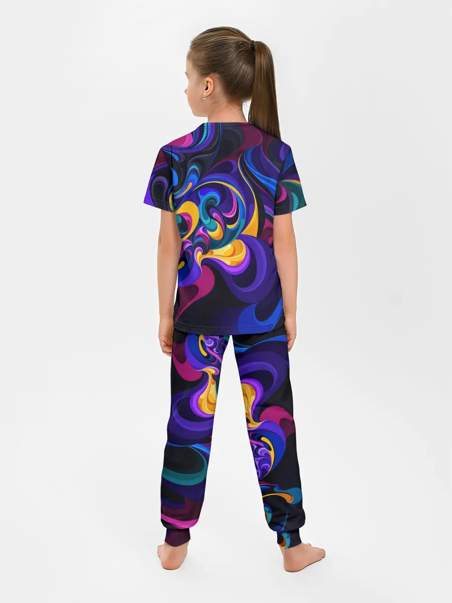 Детская пижама с брюками / ABSTRACT COLOR