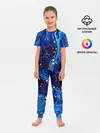 Детская пижама с брюками / СИНИЙ ГРАНИТ