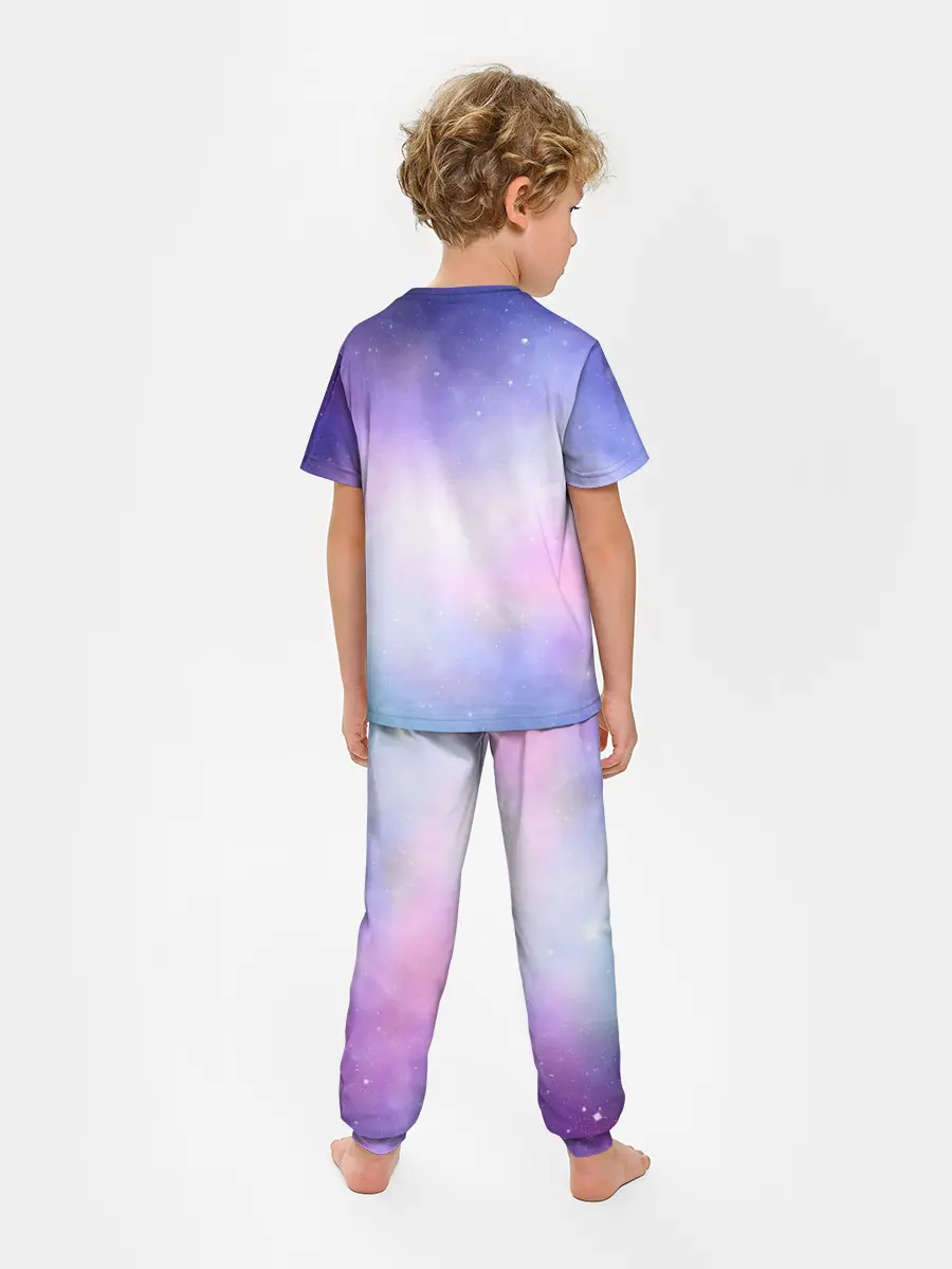 Детская пижама с брюками / Новогодний Among us