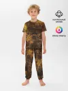 Детская пижама с брюками / Абстрактный узор текстура