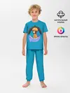 Детская пижама с брюками / Мэй с дельфином
