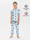Детская пижама с брюками / Sonics dance