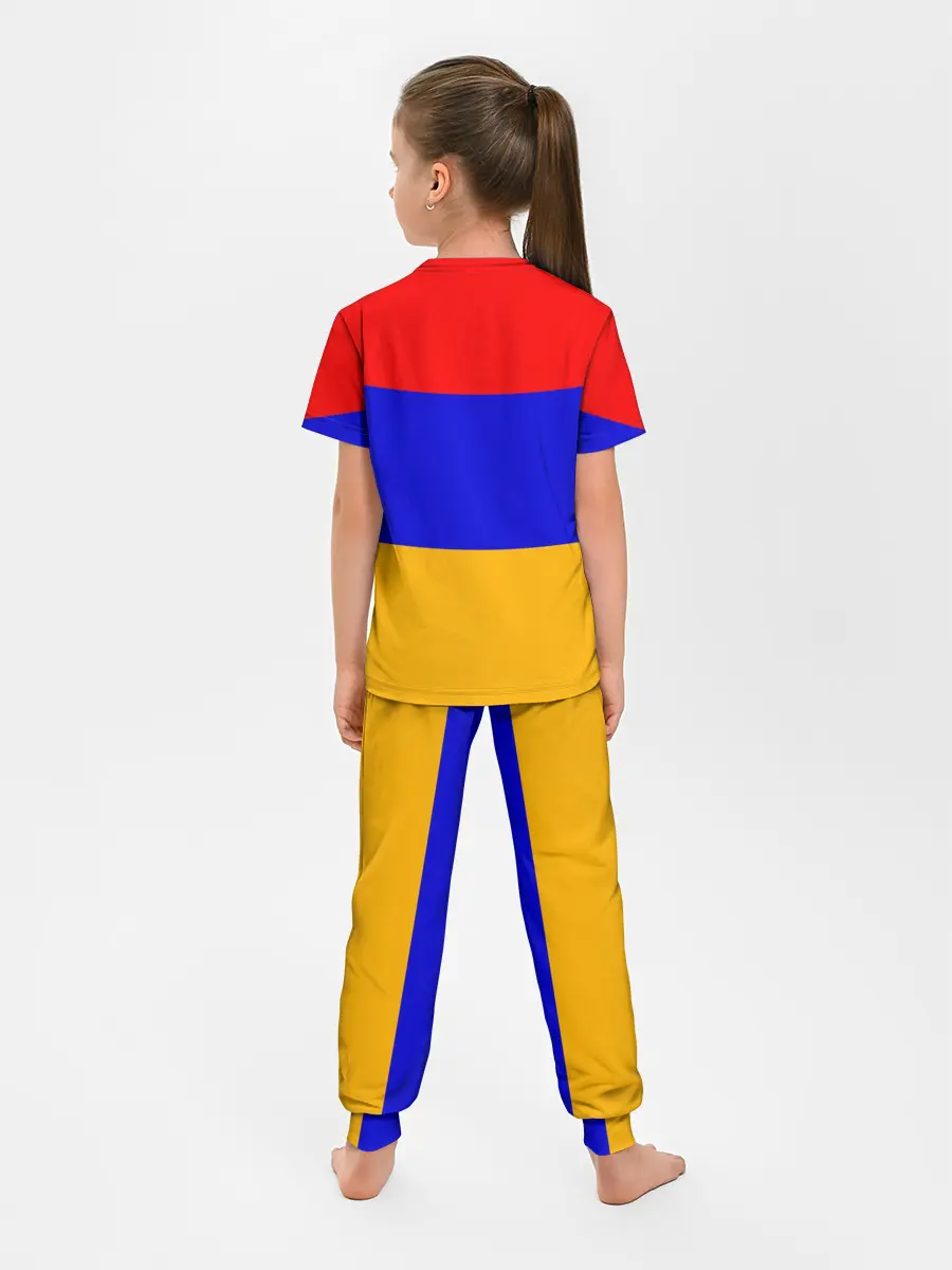 Детская пижама с брюками / Армения. Флаг.