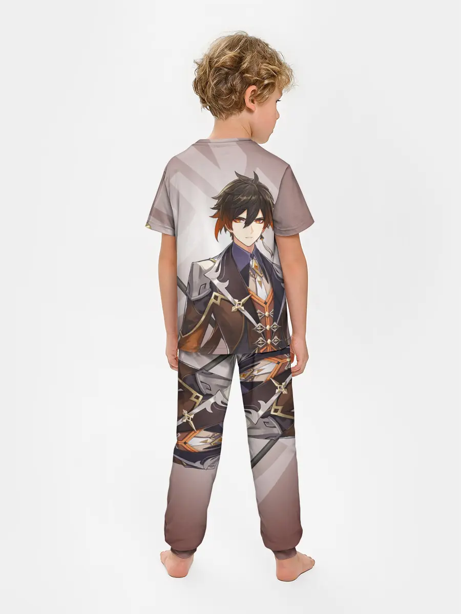 Детская пижама с брюками / GENSHIN IMPACT, ЧЖУН ЛИ