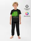 Детская пижама с брюками / MONSTER ENERGY NEON | НЕОН