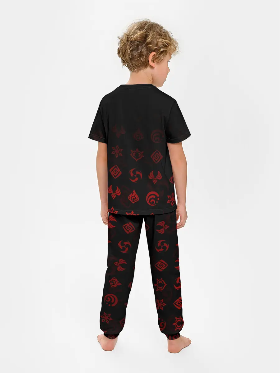 Детская пижама с брюками / Синь Янь / Genshin Impact