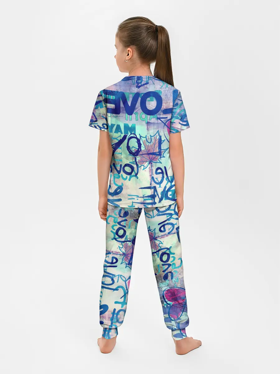 Детская пижама с брюками / LOVE