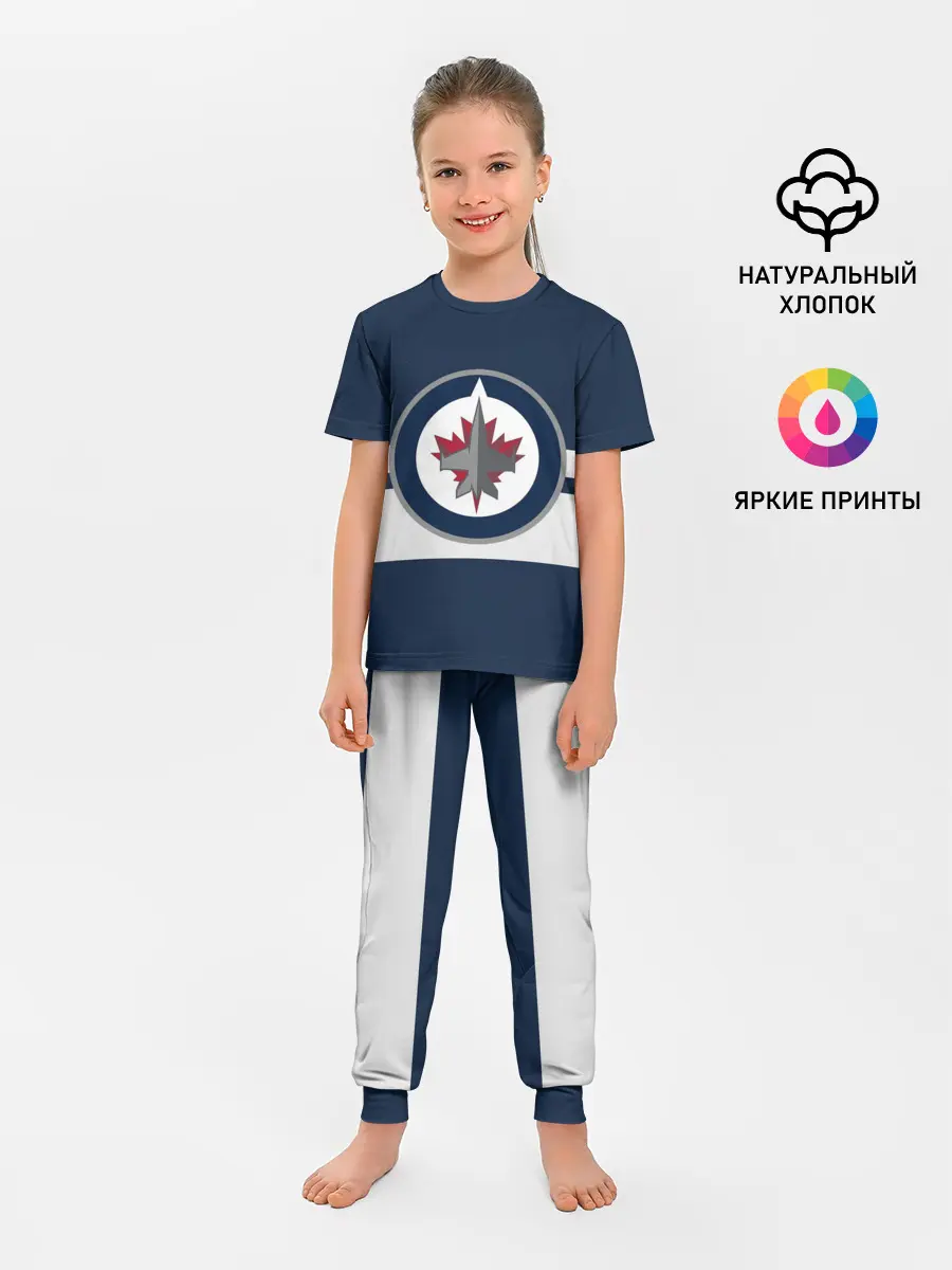 Детская пижама с брюками / ВИННИПЕГ ДЖЕТС НХЛ