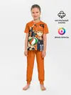 Детская пижама с брюками / Волебольная команда из аниме HAIKYUU!!