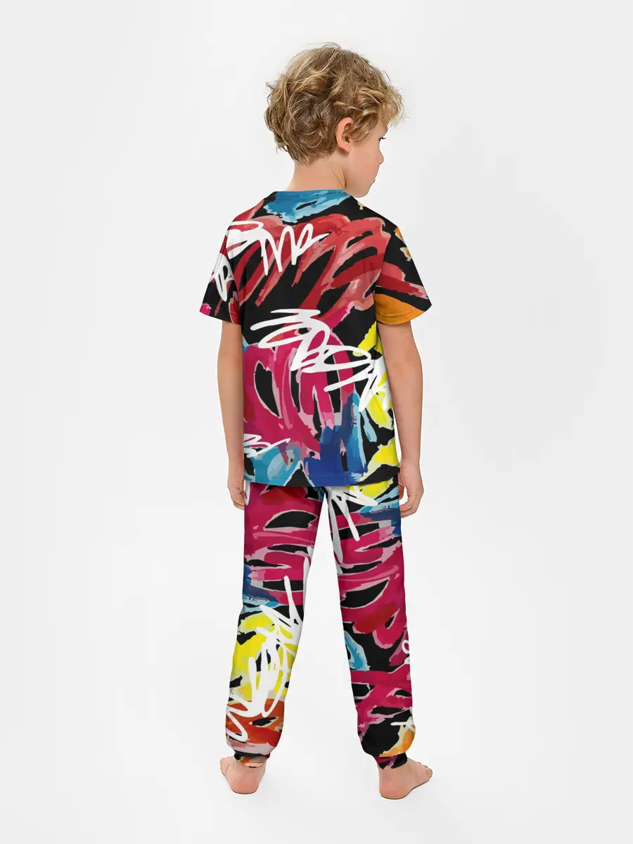 Детская пижама с брюками / Old school