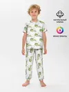Детская пижама с брюками / Зеленый чай