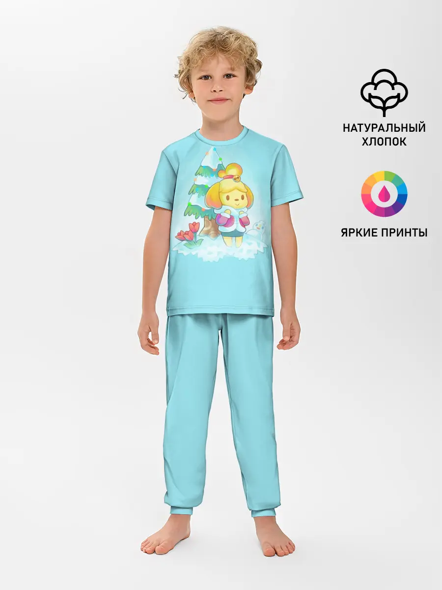 Детская пижама с брюками / ANIMAL CROSSING