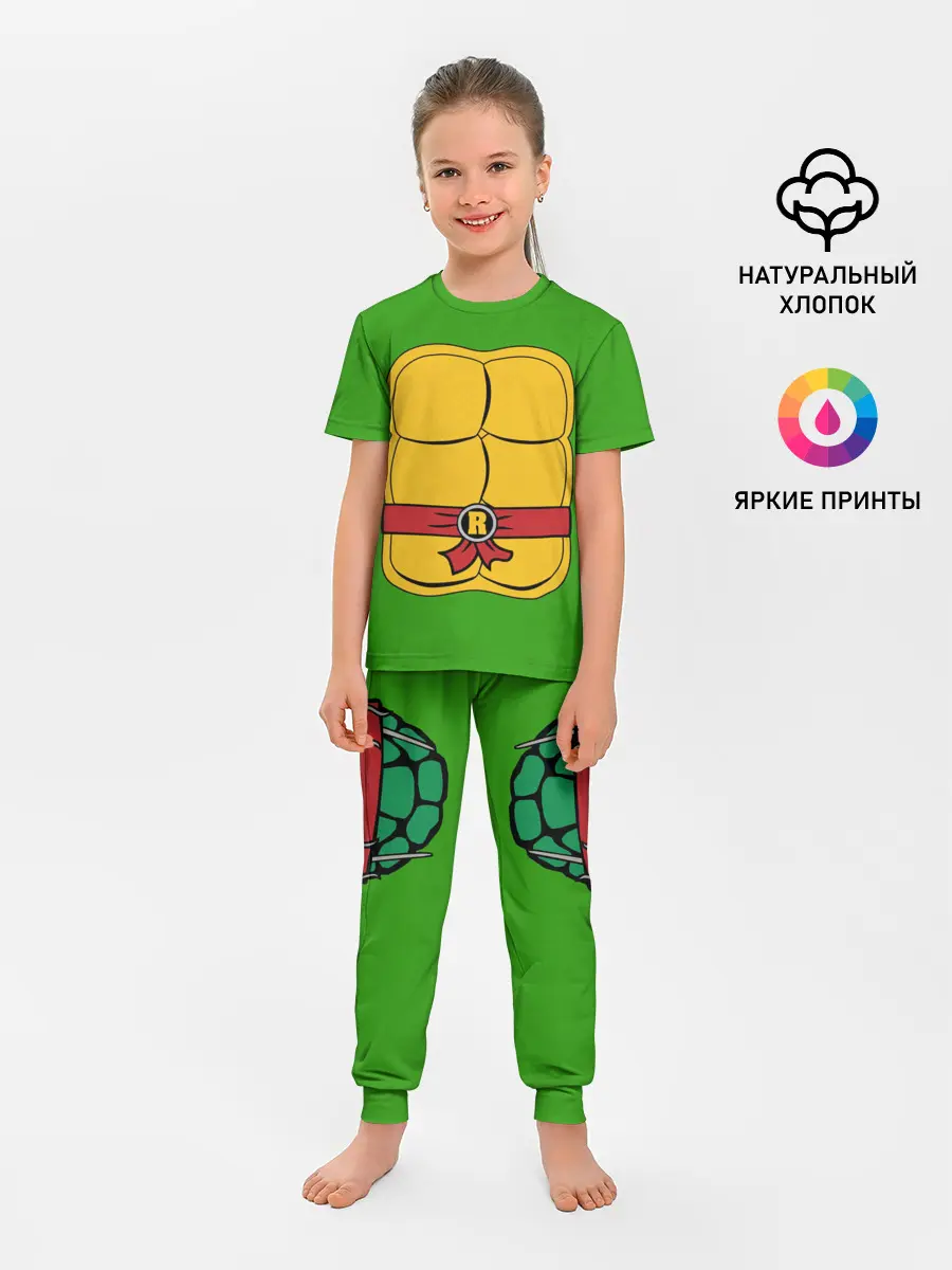 Детская пижама с брюками / Черепашки-ниндзя