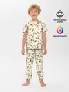 Детская пижама с брюками / Тёплая осень