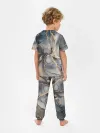 Детская пижама с брюками / Fluid art ink mix
