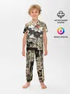 Детская пижама с брюками / Черный Клевер