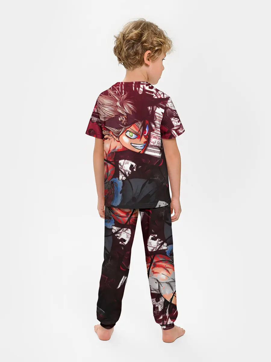 Детская пижама с брюками / Брутальный арт Асты