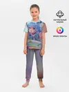 Детская пижама с брюками / коносуба аква