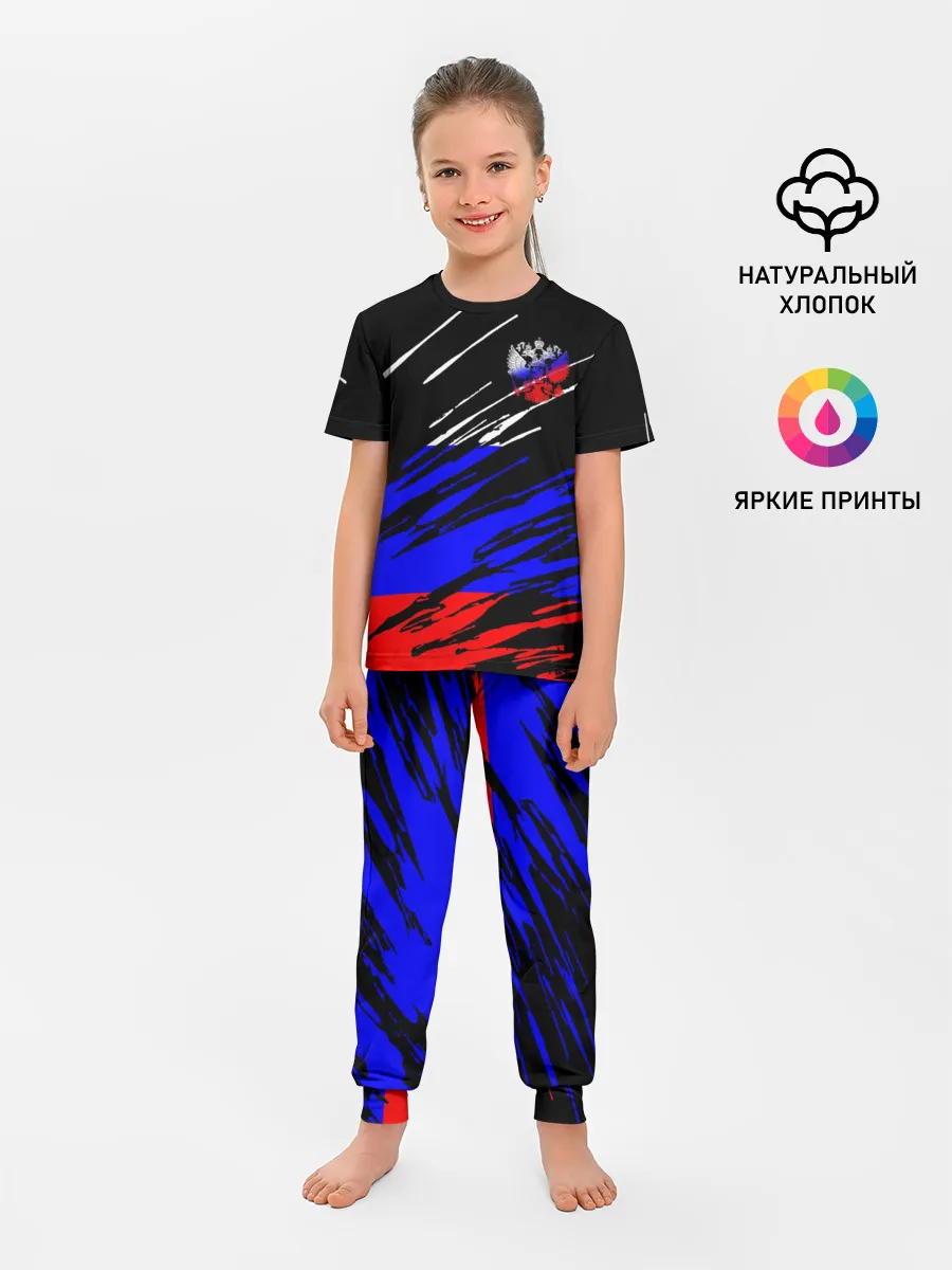 Детская пижама с брюками / Русский Стиль