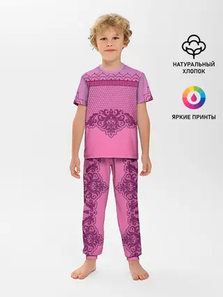 Детская пижама с брюками / Кружева