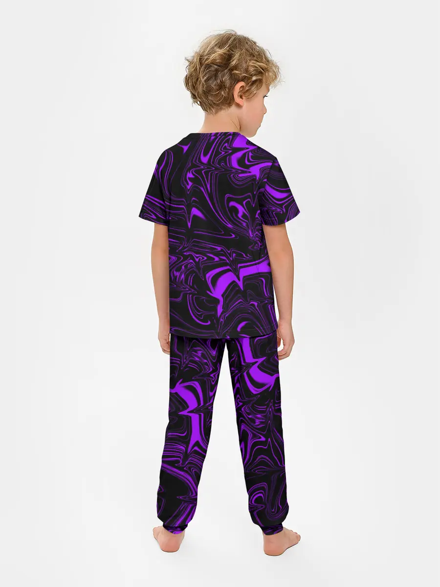Детская пижама с брюками / Жидкий градиент