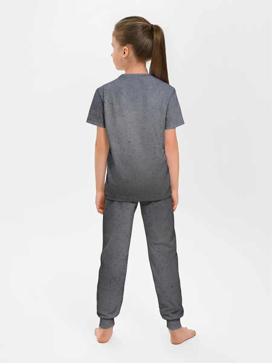 Детская пижама с брюками / Catgirl sadness