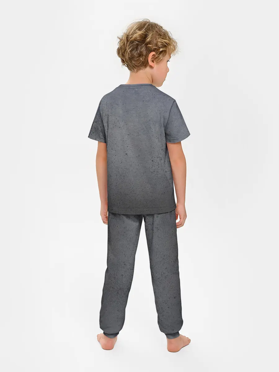 Детская пижама с брюками / Catgirl sadness