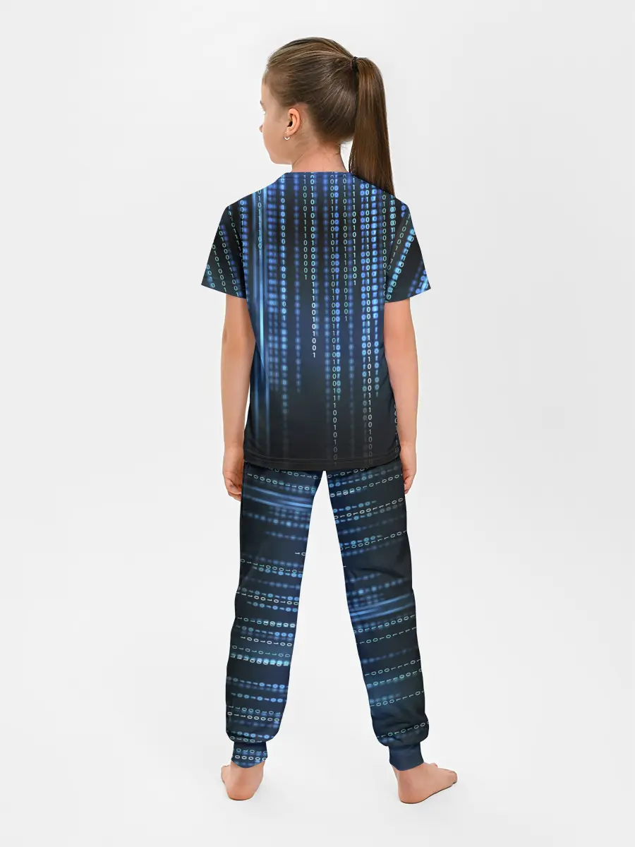 Детская пижама с брюками / Covid-19