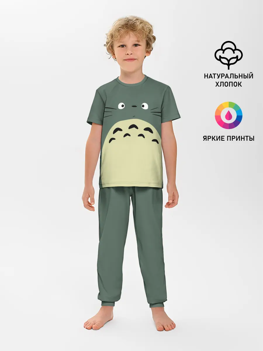 Детская пижама с брюками / totoro