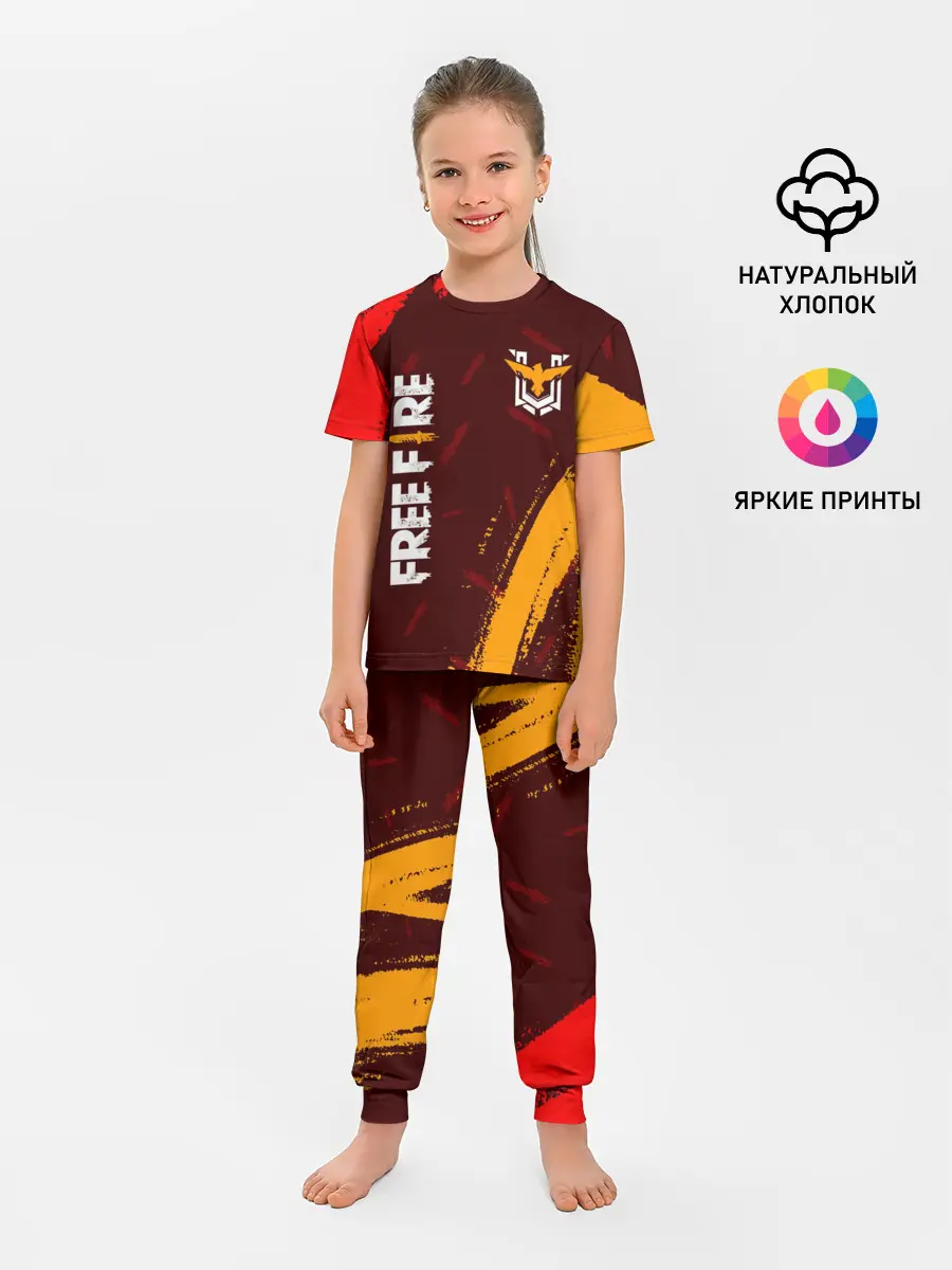 Детская пижама с брюками / FREE FIRE / ФРИ ФАЕР