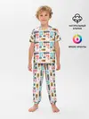 Детская пижама с брюками / Рок