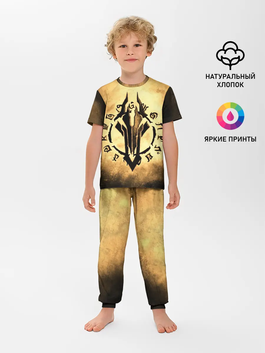Детская пижама с брюками / Darksiders LOGO
