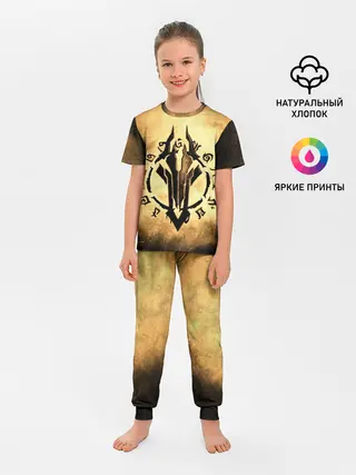 Детская пижама с брюками / Darksiders LOGO